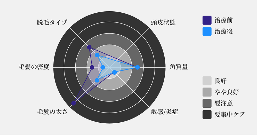 頭皮診断データ